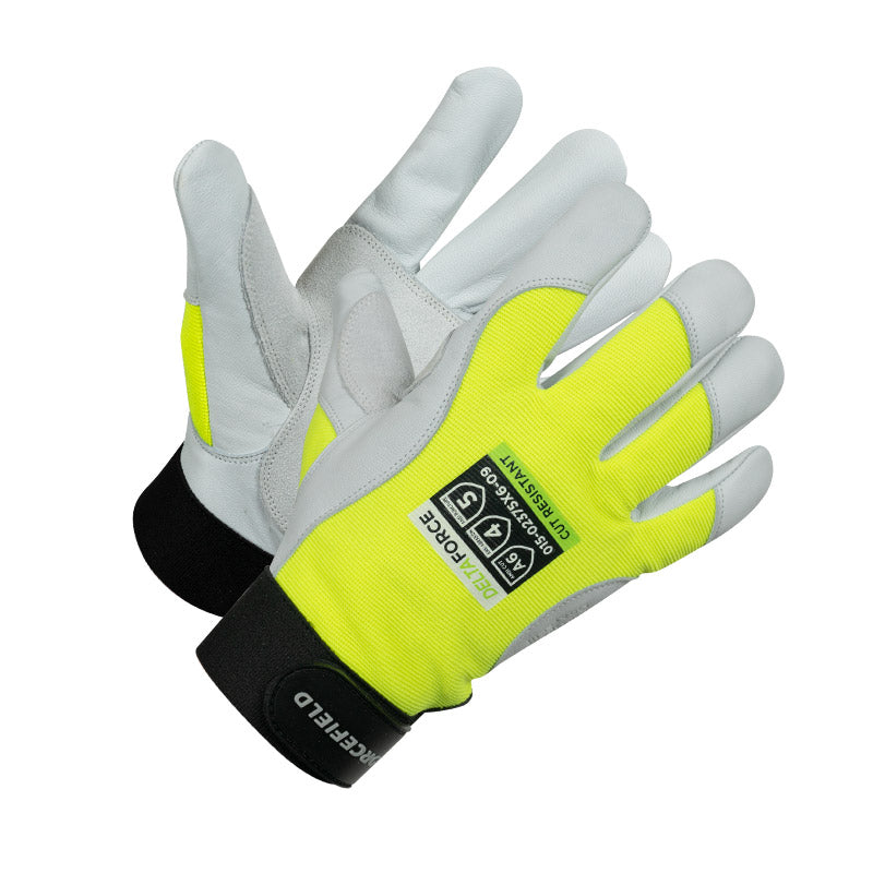 Forcefield Goatskin Leather Cut Resistant Performance Gloves – Hi