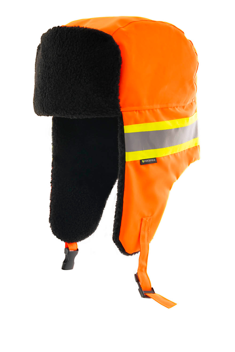 Forcefield Hi Vis Orange Sherpa-Lined Trapper Hat – Hi Vis Safety US