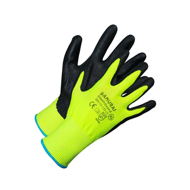 Samurai Glove® High-Visibility Cut, Abrasion, Puncture Resistant