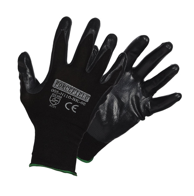 Sticky Glove Mechanic's Glove with Silicone Tread Grip, M / Lime