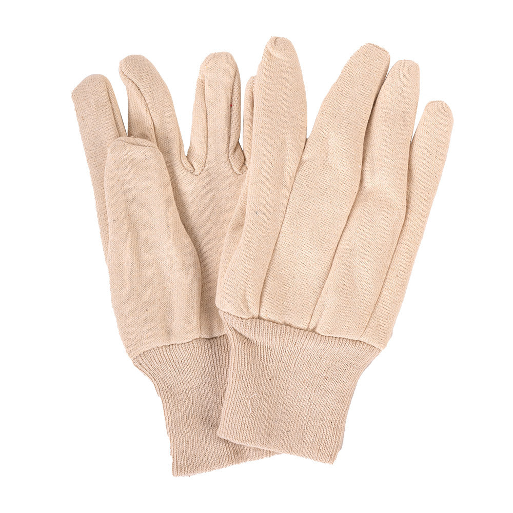Forcefield Ladies Lightweight White Jersey Knit Wrist Gloves