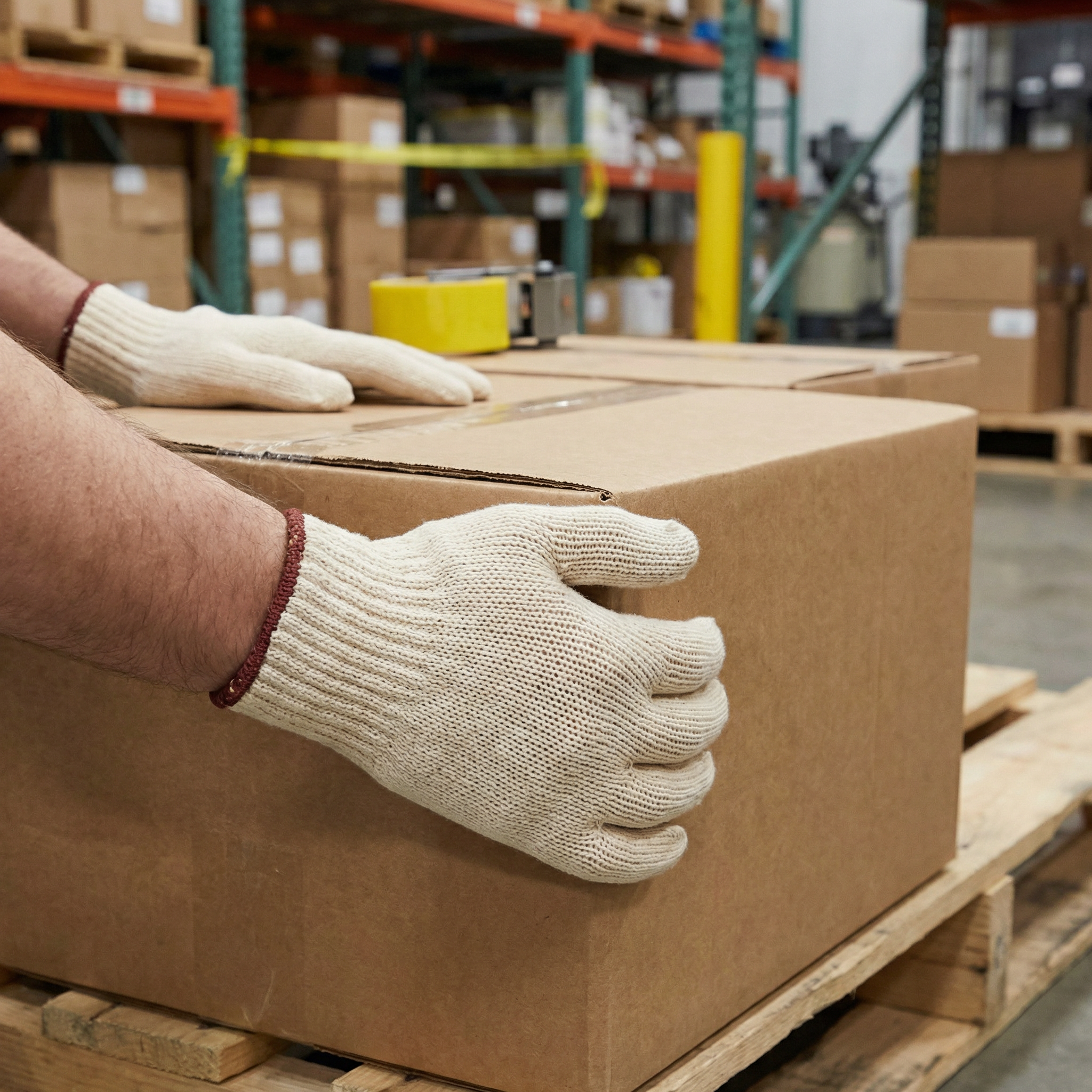Forcefield String Knit Work Gloves