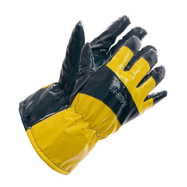 Nitrile Coated Pile-lined Slip on Work Glove - Size XL