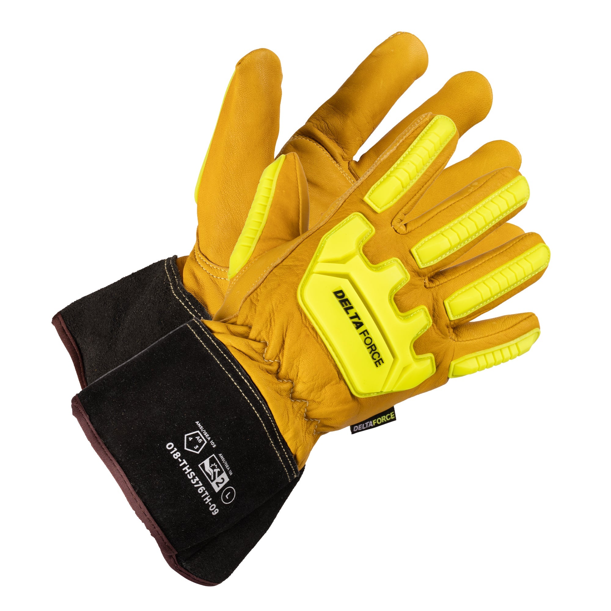Forcefield Delta Force Cut/Impact ResistantThinsulate Lined Safety Cuﬀ Gloves