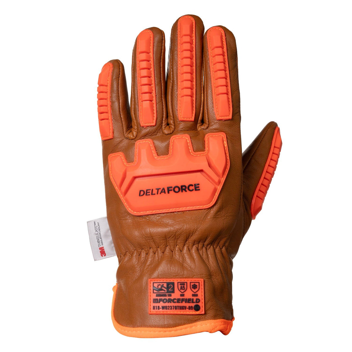 Forcefield Women's Deltaforce Goatskin Kevlar and Thinsulate Lined Winter Impact Glove