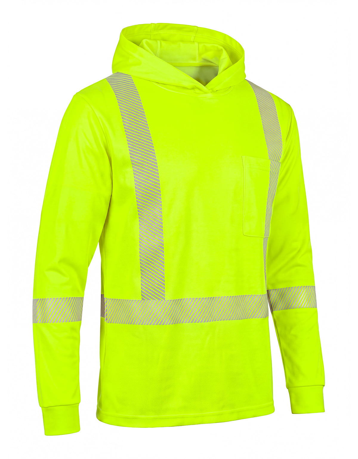 Forcefield Hooded Long Sleeve Ultrasoft Technical Tee