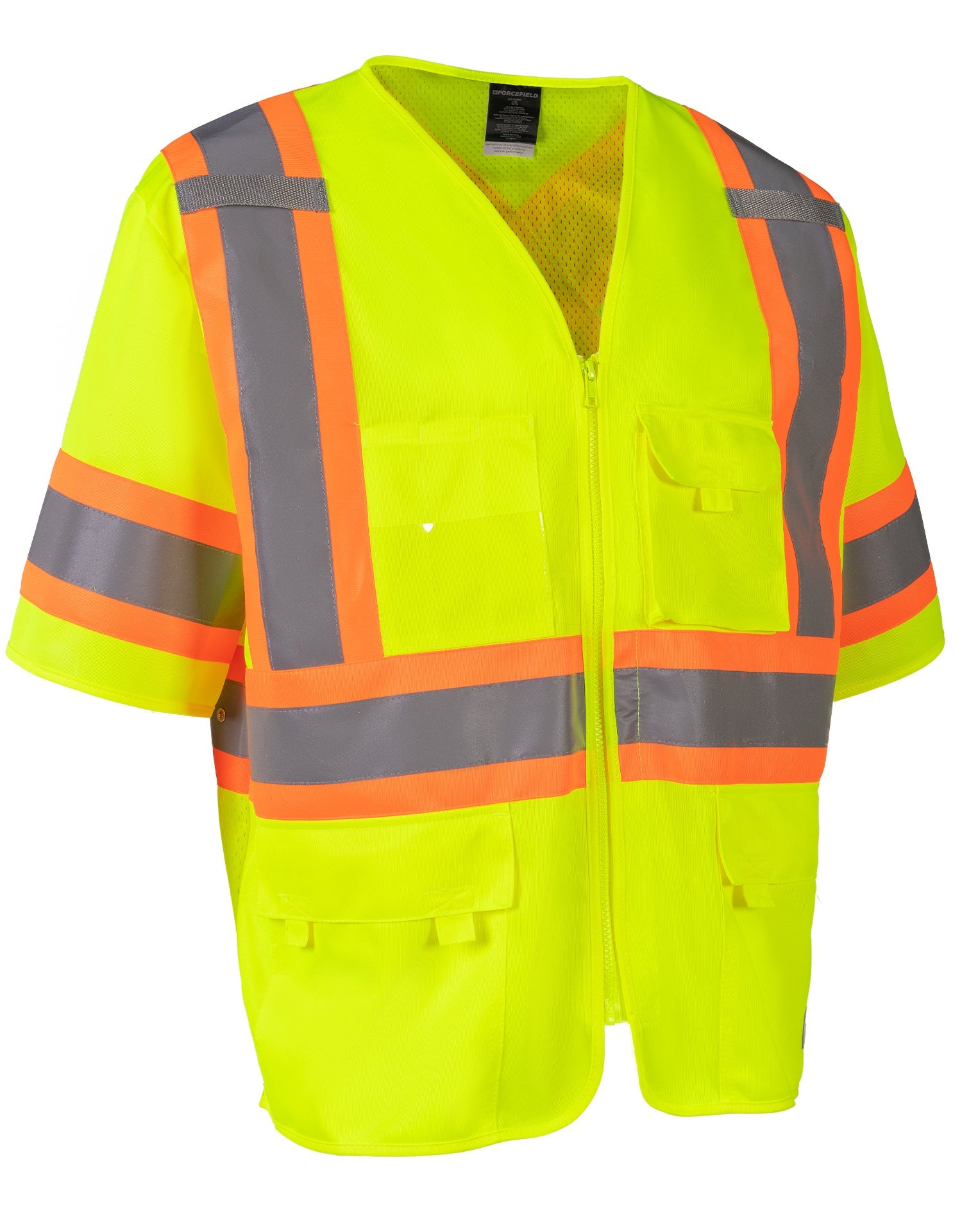 Hybrid Traffic Vest Safety Shirt