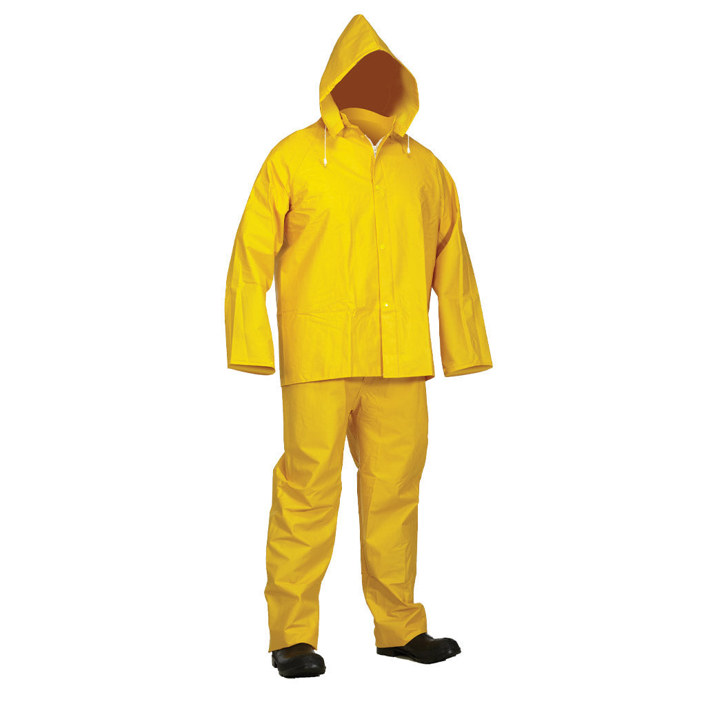 Forcefield PVC Rainsuit: Jacket & Bib-Pants