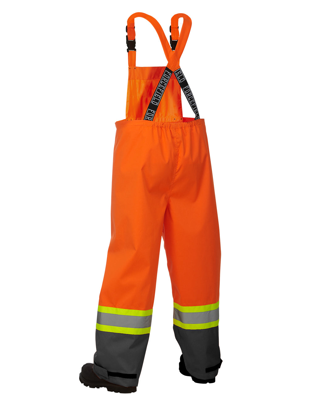 Forcefield Hi Vis Safety Rain Overall