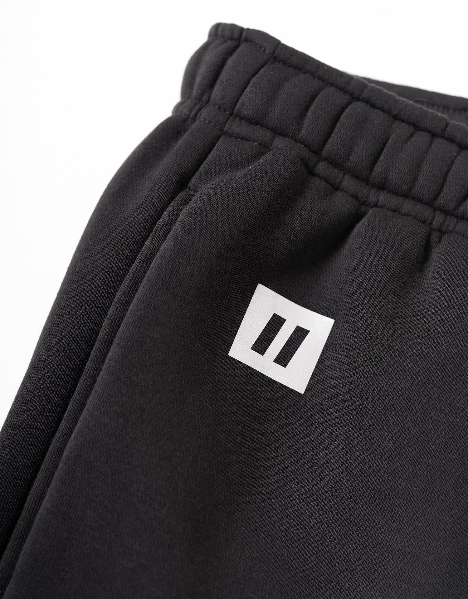 Forcefield Heavyweight Black Cargo Cotton Blend Sweatpant