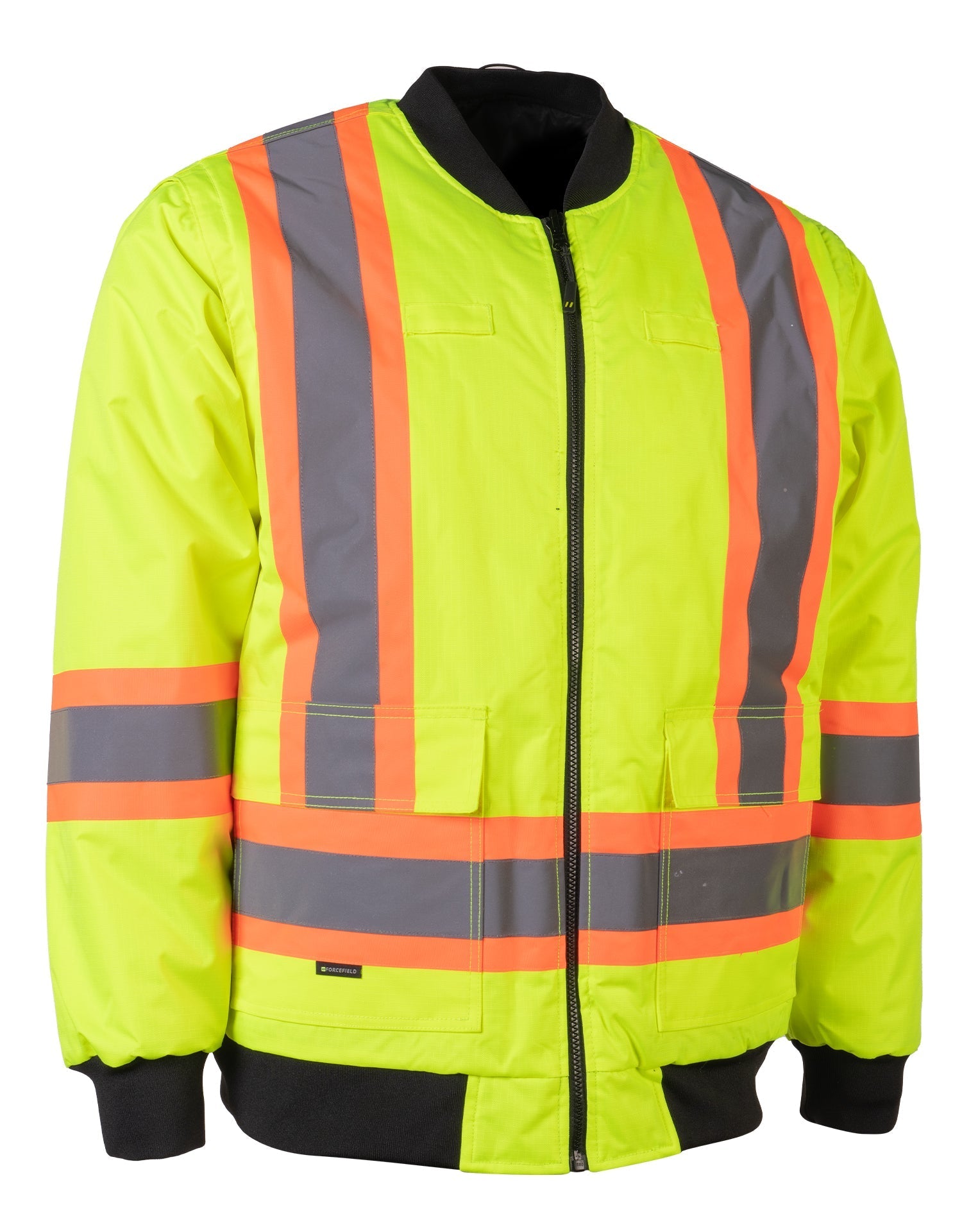 4-in-1 Hi Vis Safety Parka (All Lime)