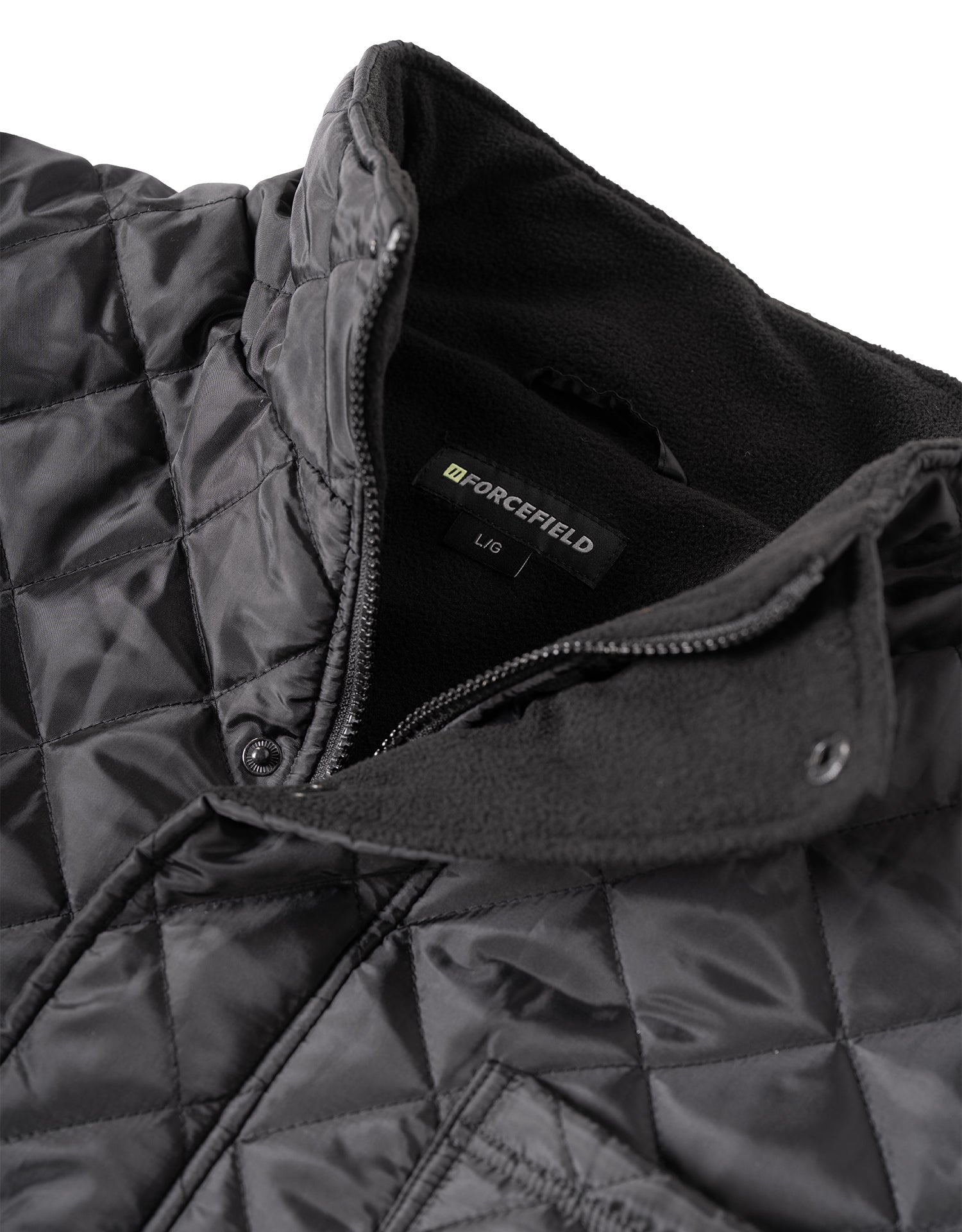 Forcefield Long Quilted Freezer Jacket