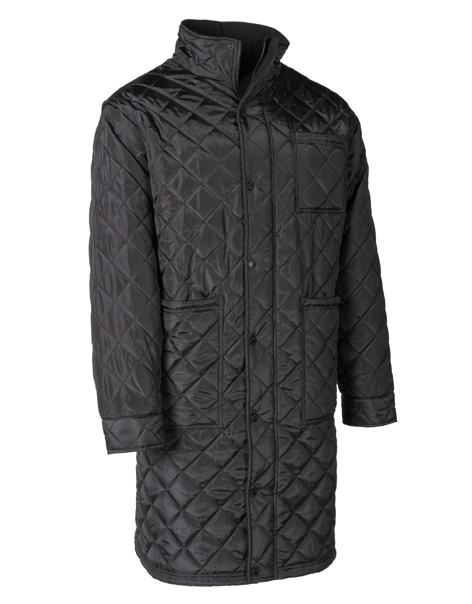 Forcefield Long Quilted Freezer Jacket