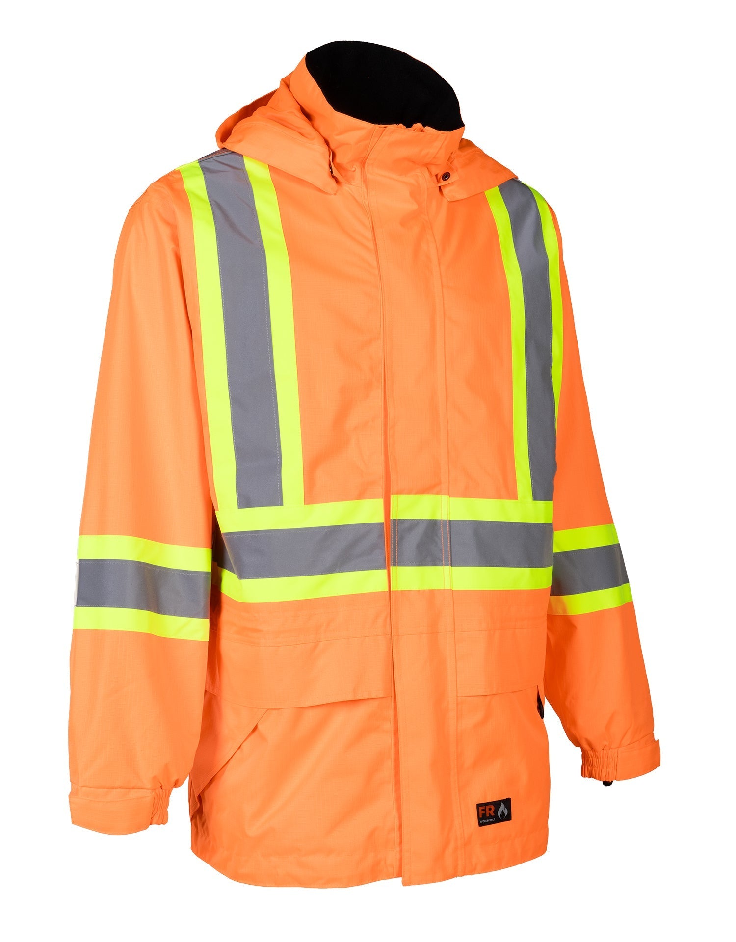 Forcefield Hi-Vis Orange Flame-Resistant (FR) Ripstop Light Weight Jacket
