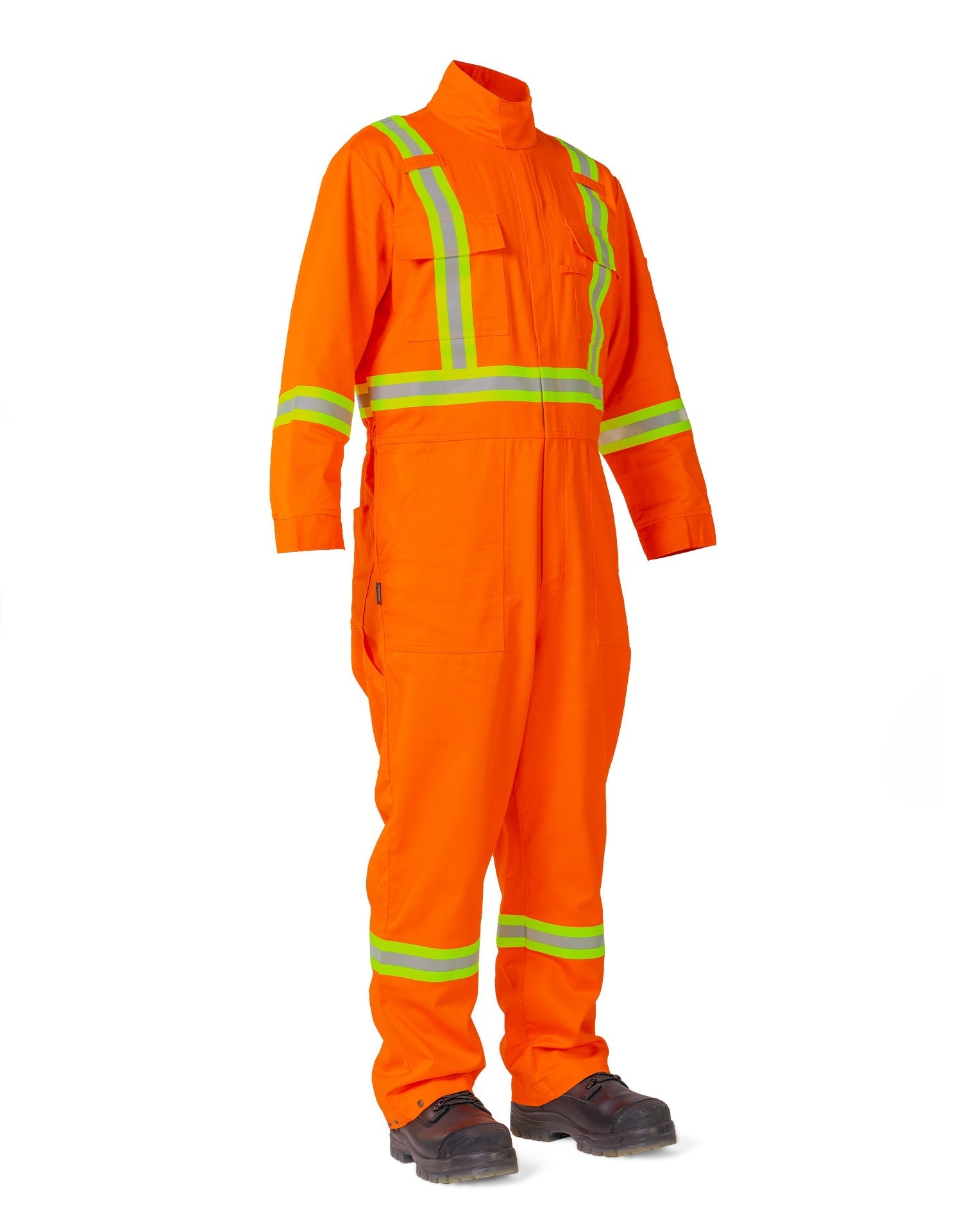 Forcefield FR/AR 8oz Orange Cotton Coverall – Hi Vis Safety US