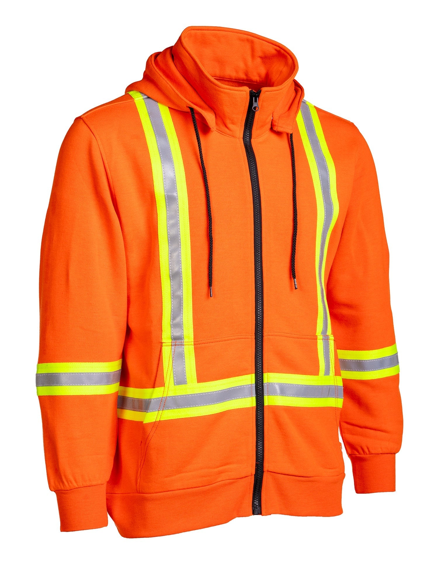 Forcefield Inherent Flame-Resistant 12oz Fleece Hoodie with Detachable Hood