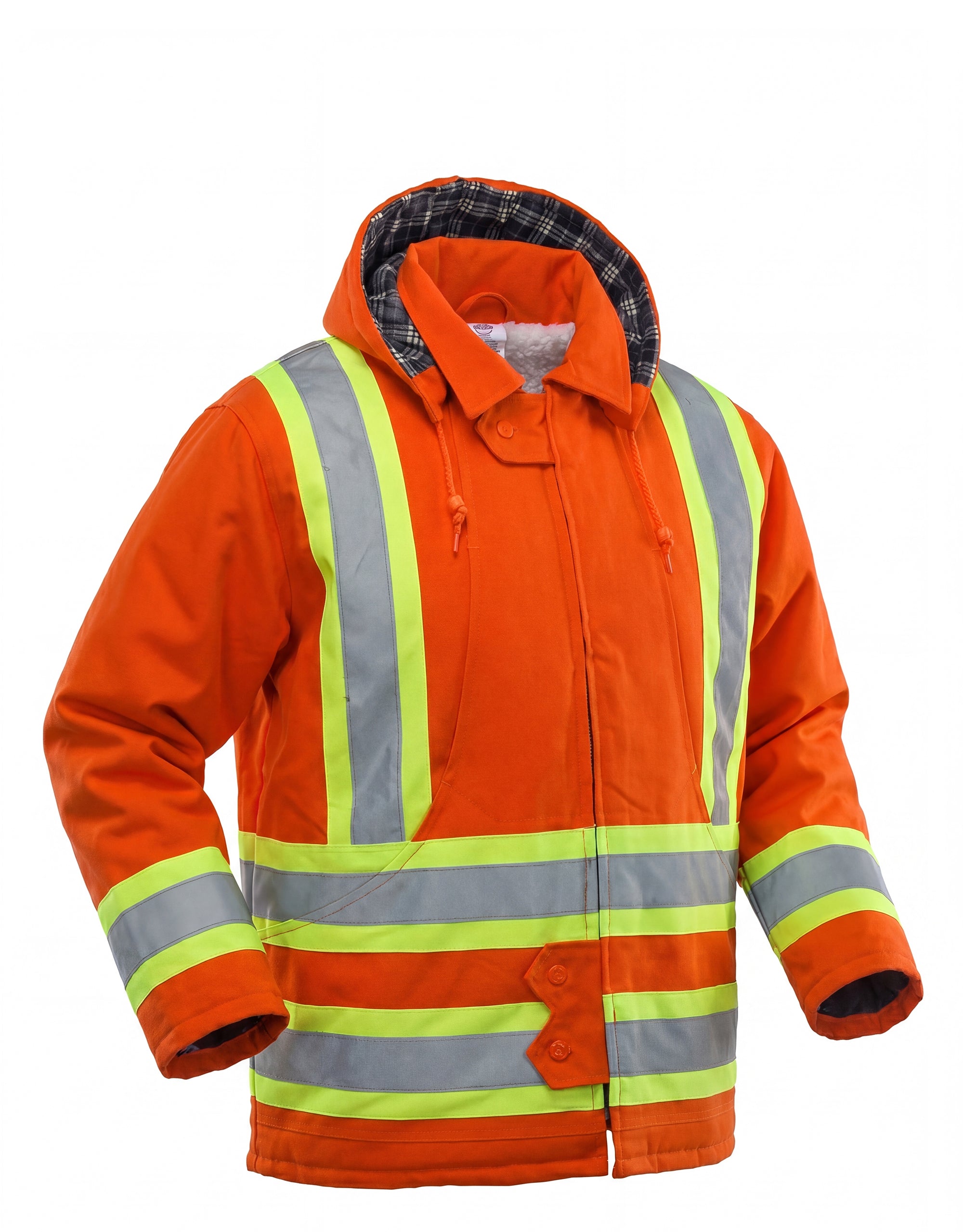 Forcefield Cotton Canvas Insulated Safety Parka – Hi Vis Safety US