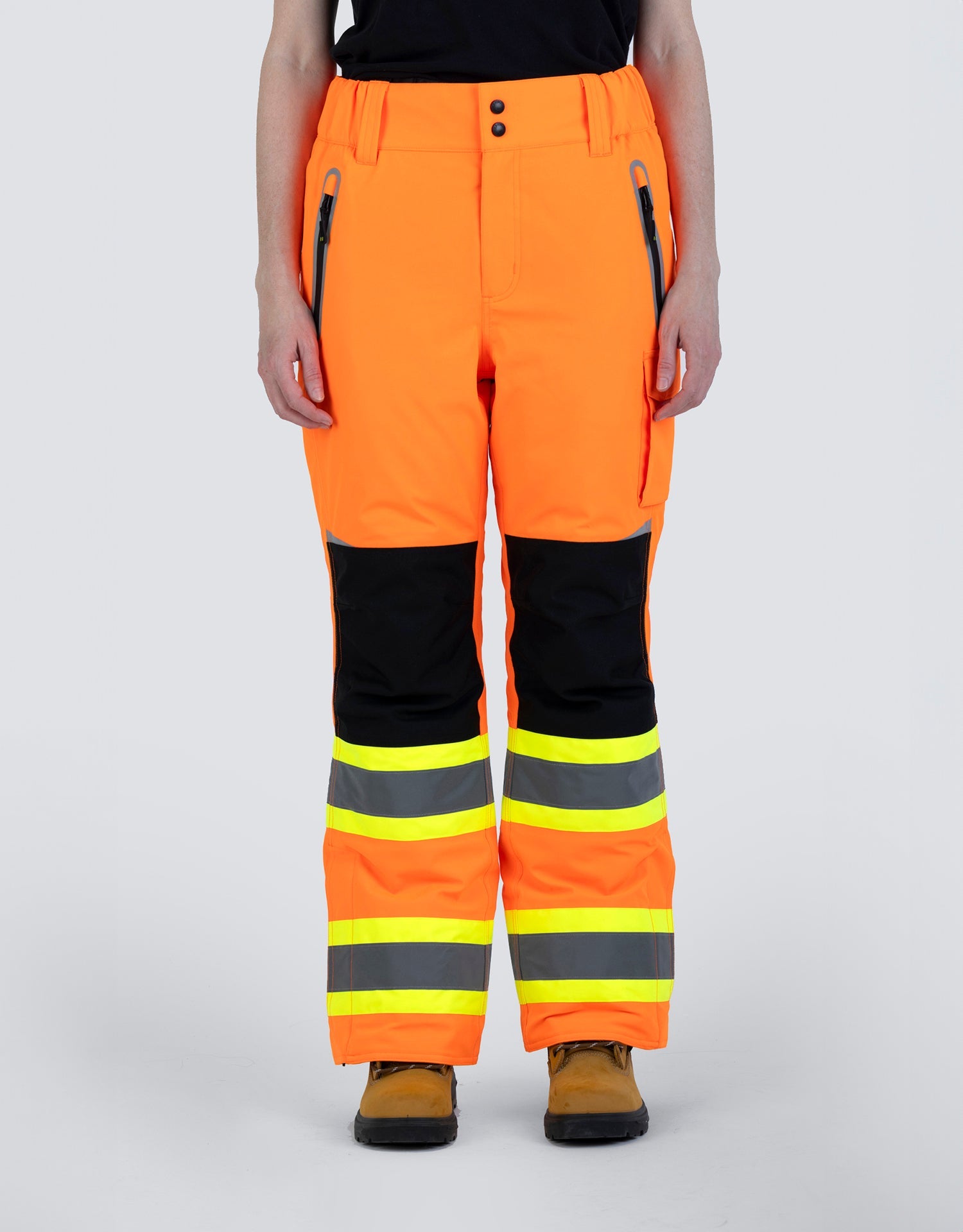 Forcefield Women's Hi-Vis Safety Lined Utility Pants – Hi Vis