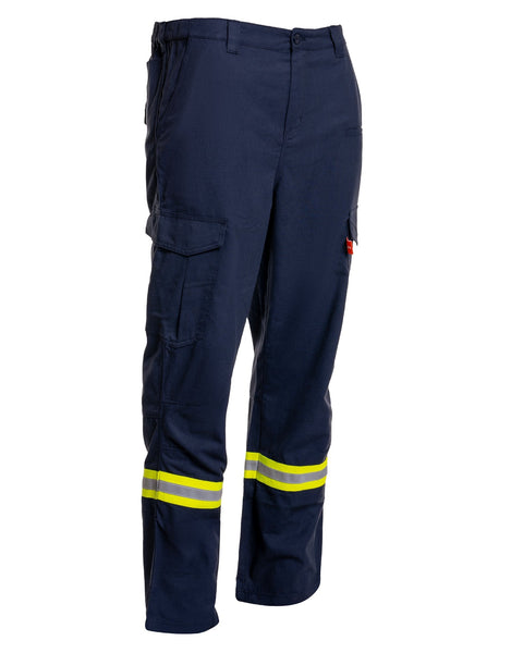 Pantalones De Trabajo FORECO-T Para Hombre | Seguridad, Cargo Y Protección Contra Cortes | Refuerzos Oxford 600D | Ajuste Ergonómico | Ideal Para Albañiles Y Constructores