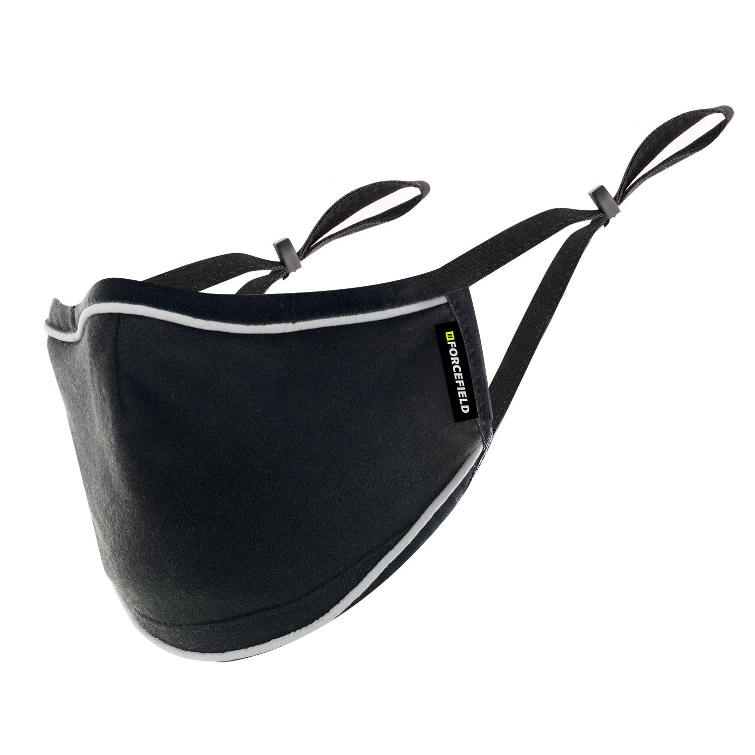 Forcefield Black Fabric Face Mask