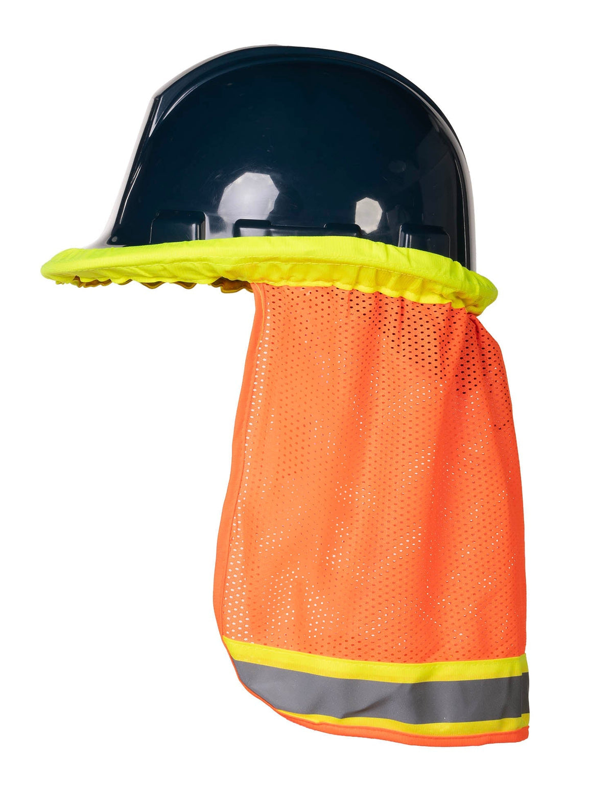 Forcefield Hi-Vis Reflective Mesh Hard Hat Sun Shade Neck Shield
