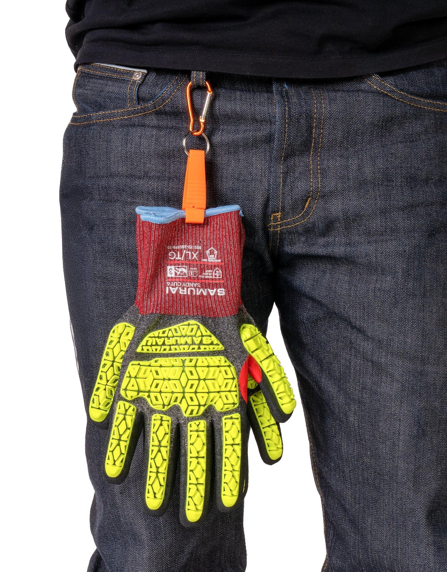 clip glove gardening gloves Forcefield Quick-Release Glove Holder Clip