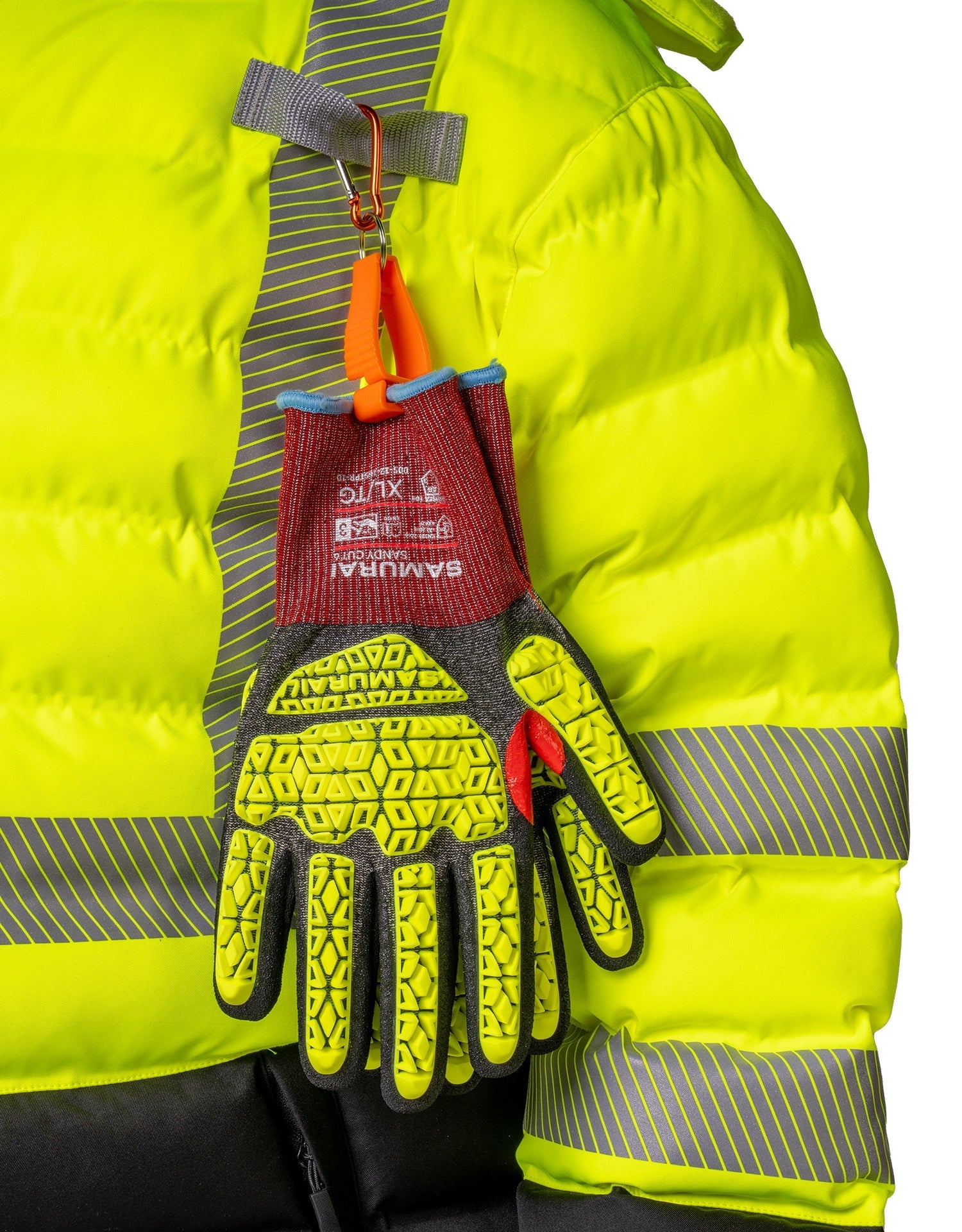 Forcefield Quick-Release Glove Holder Clip