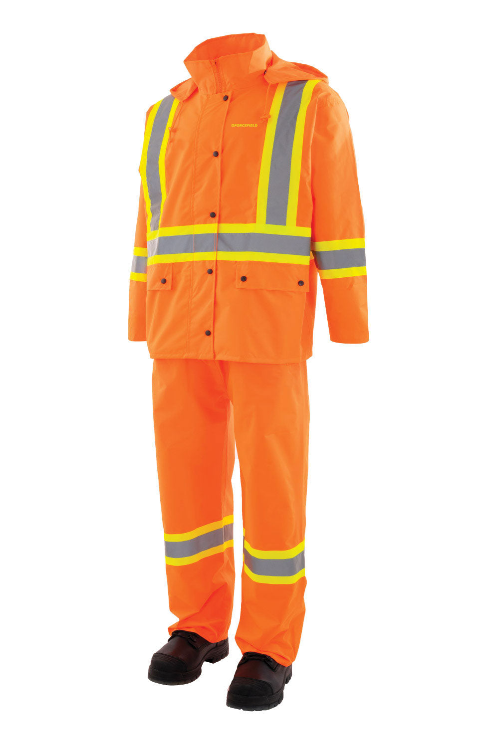 Forcefield Hi Vis 3 Piece Rain Suit