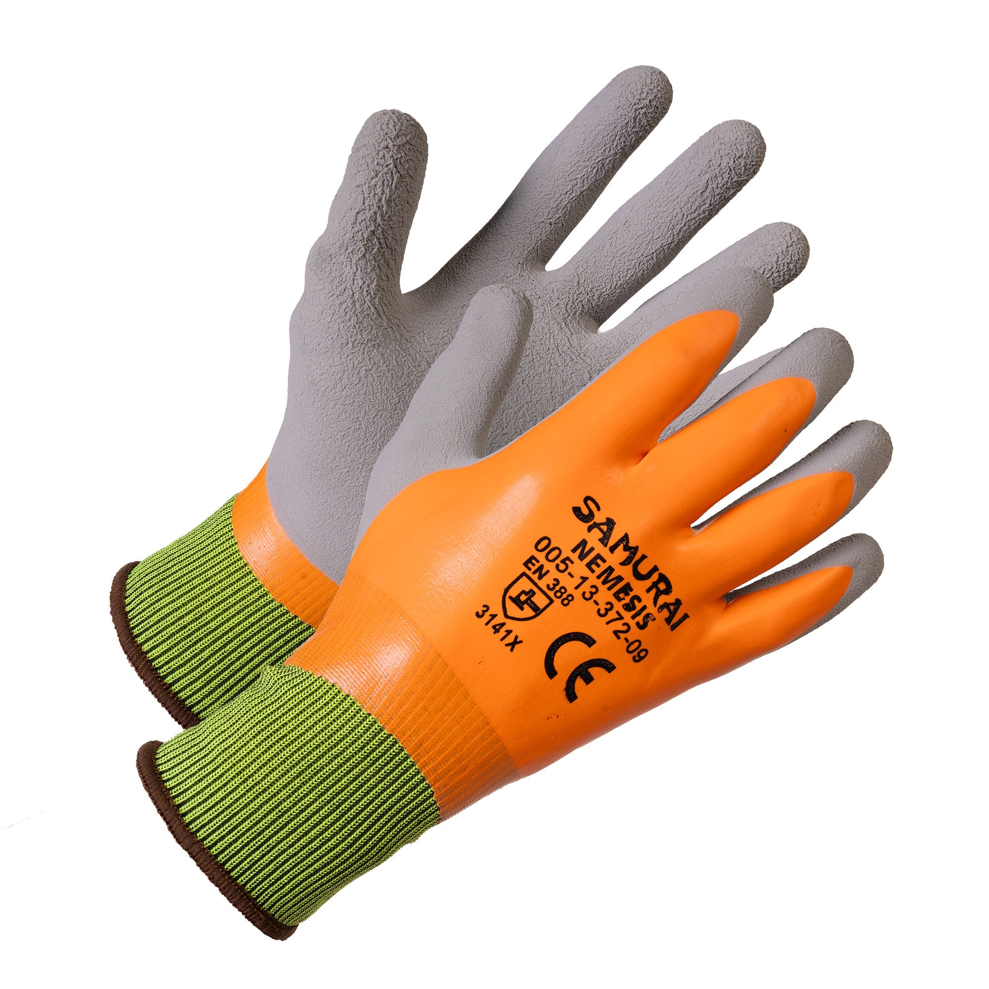 "Samurai Nemesis" Fully Coated Latex Durable Work Glove