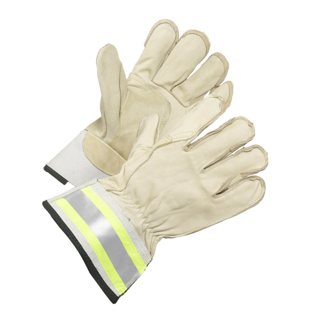 Unlined Arborist's Glove with Reflective Cuff