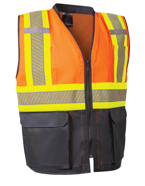 トップス AT DIRTY stripe work vest AT-DIRTY Stripe Vest, Size M