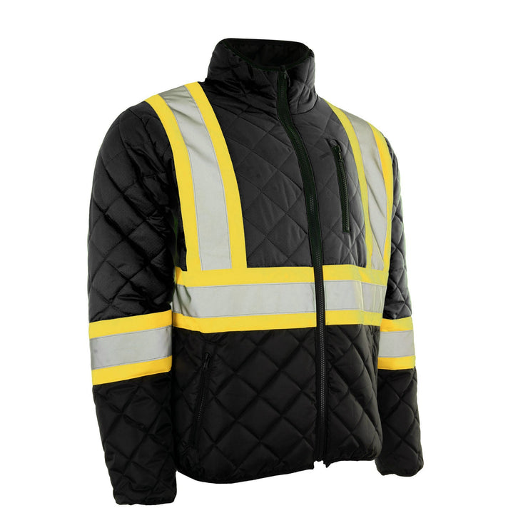 Quilted Insulated Safety Jacket