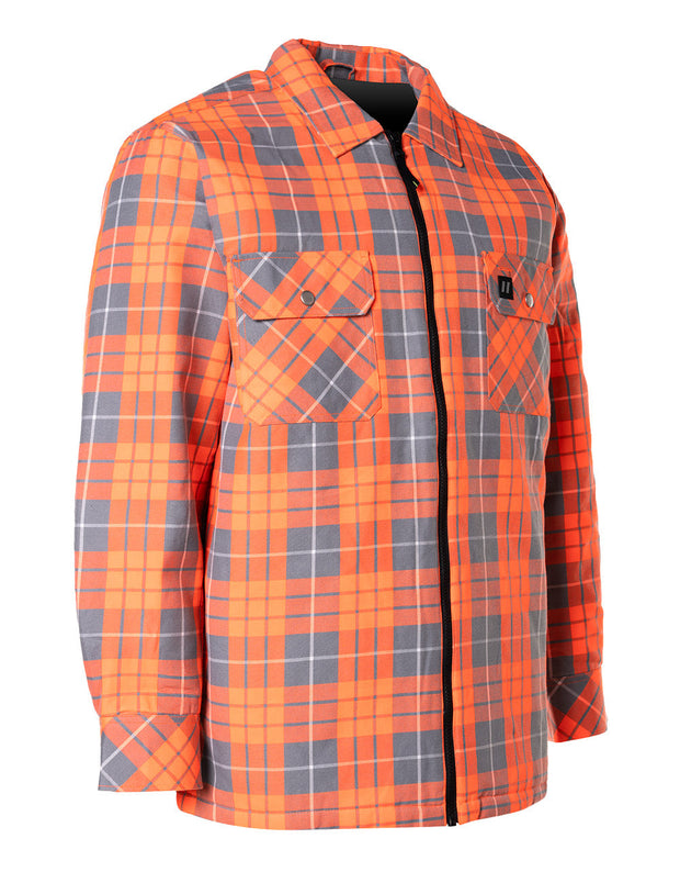 Hi-Vis Quilted Flannel Shirts