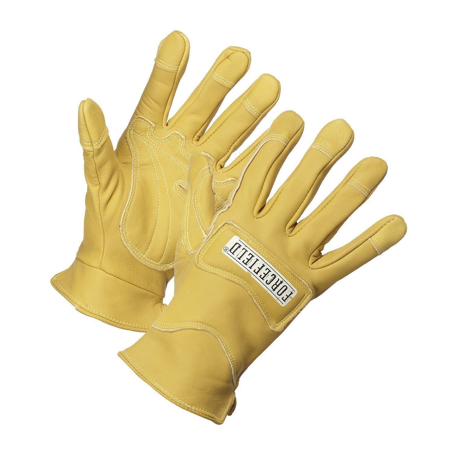 Flame Resistant Goatskin Leather Driver's Gloves - Hi Vis Safety