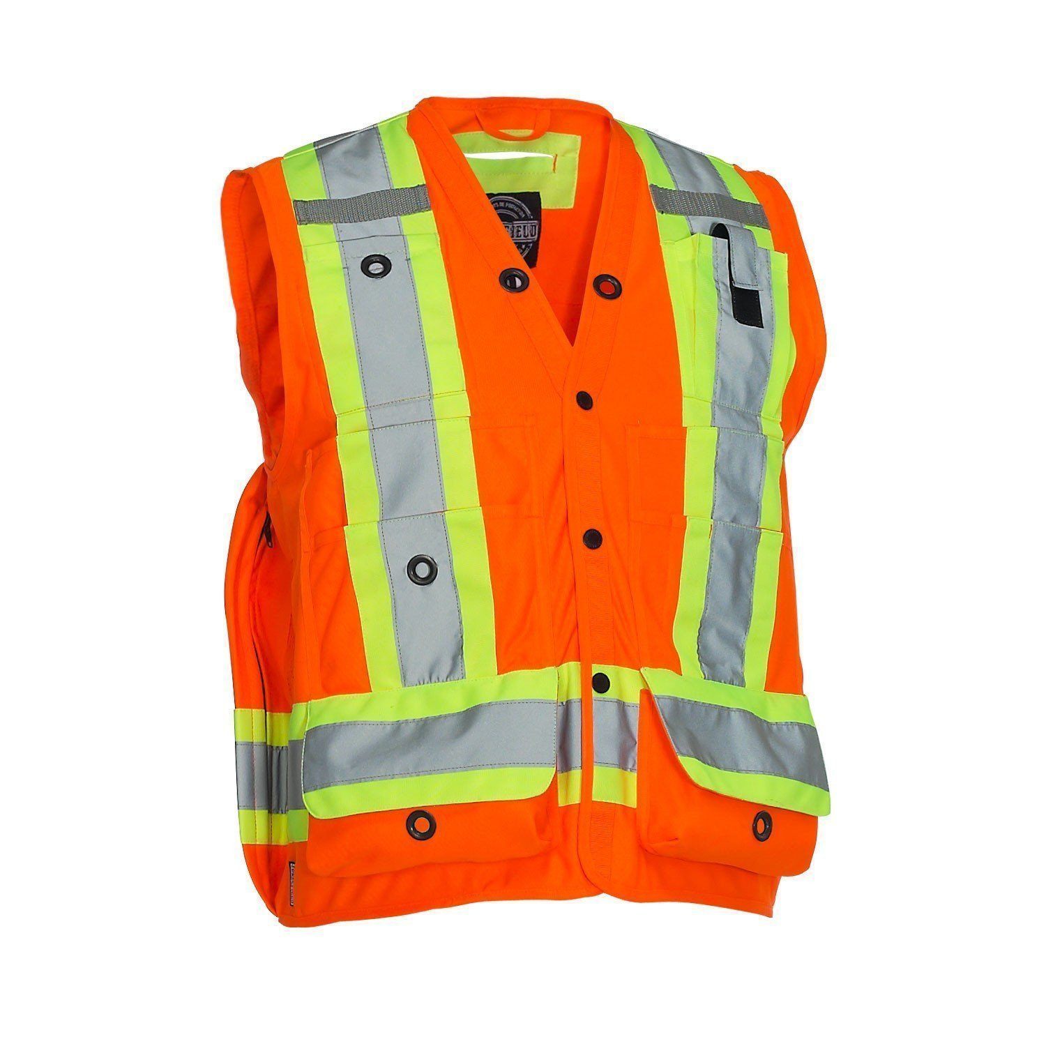 Hi Vis Safety Surveyor's Vest - Hi Vis Safety