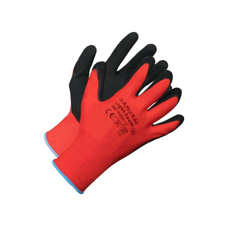 Samurai Light Foam High Dexterity Work Gloves, XL
